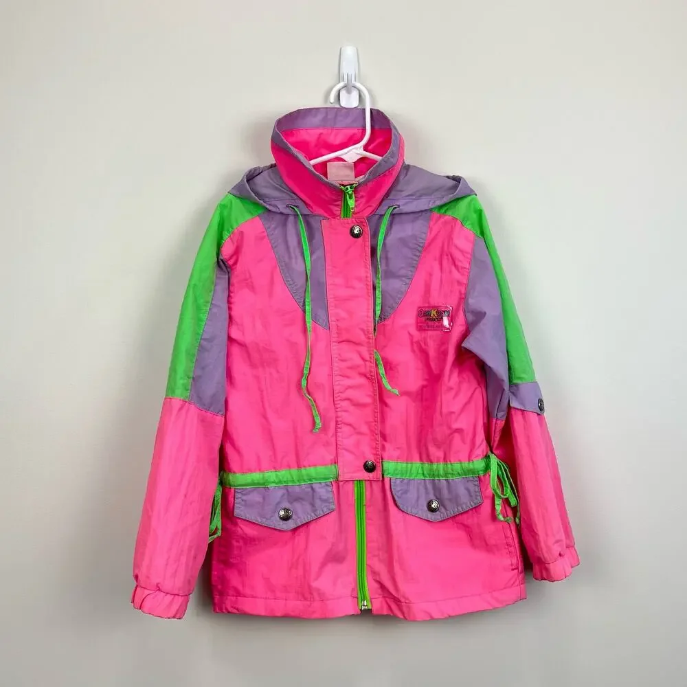 Vintage OshKosh B/gosh Girls Windbreaker Jacket 6